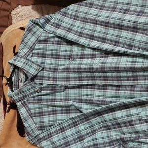 Mens Ariat Pro Series button down long sleeve Shirt sz large